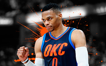 Russell Westbrook, NBA, OKC, westbrook HD wallpaper