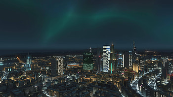 Skyline Citylines, skyline, graphy, city, buildings HD wallpaper