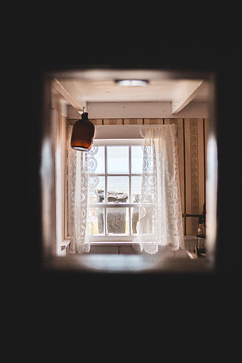 Dark, Miscellanea, Miscellaneous, Lamp, Window, Room, Blinds HD phone wallpaper