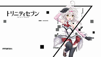 Yui Kurata Trinity Seven Background HD wallpaper