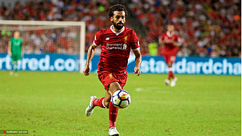 Dribbling, Mohamed Salah HD wallpaper