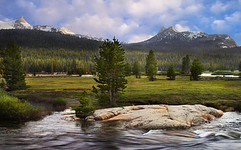 River HD wallpaper