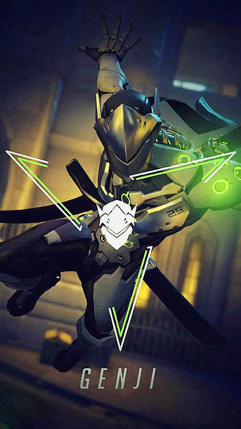 Genji Overwatch , High-resolution HD phone wallpaper