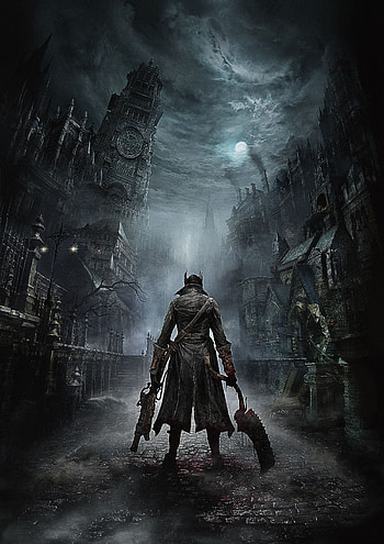 Bloodborne, background, Background, Bloodborne Hunter HD phone wallpaper