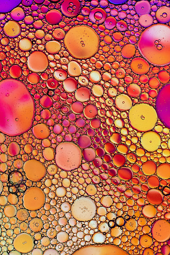 Abstract, Water, Bubbles, Macro, Liquid, Gradient HD phone wallpaper