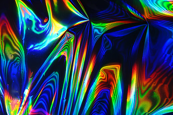 Abstract, Multicolored, Motley, Iridescent, Hologram HD wallpaper
