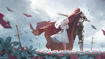 Blighted Hope EnderLilies , anime-girl, anime, artist, artwork, digital-art, pixiv HD wallpaper