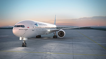 Garuda Indonesia, Top backgrounds, Indonesian airline, Travel HD wallpaper