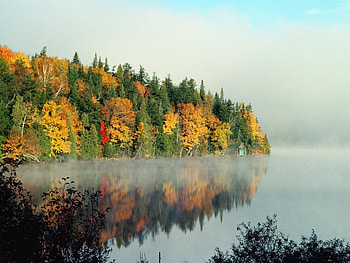 Landscape, Rivers, Autumn HD wallpaper