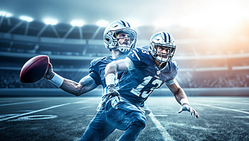 Dynamic Quarterback Action - Ultra, quarterback, football, athlete, Sports, stadium HD wallpaper