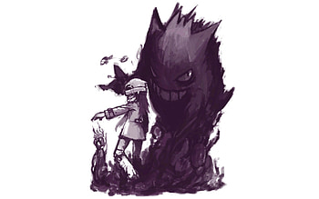 Pokemon Art: Gengar HD wallpaper
