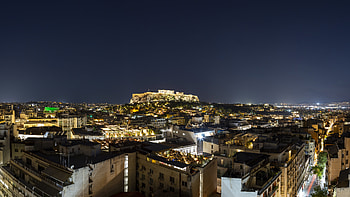 Athens Nights — Acropolis Skyline, City, Greece HD wallpaper
