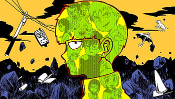 Anime, Mob Psycho 100 HD wallpaper