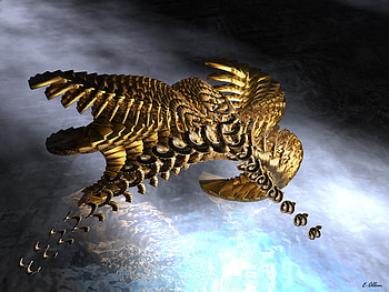 Twist-Till-The-End, twist, abstract, gold, collage HD wallpaper
