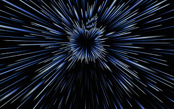 Apple light logo, black background, blue light lines, Apple logo, Apple emblem, Apple HD wallpaper