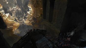 Vault of Echoes — Fantasy Cave, fantasy, cave HD wallpaper