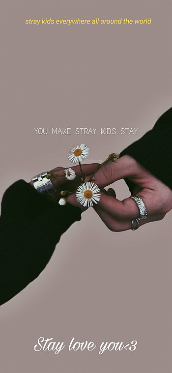 STRAY KIDS♡ STAY, Kpop, StrayKids, Youmakestraykidsstay, lockscreen, cute HD phone wallpaper
