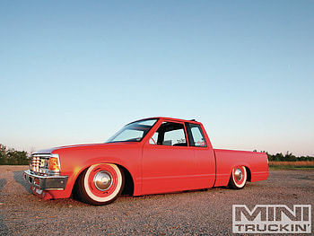 Dirty Dub, mini, 85, truck, red HD wallpaper