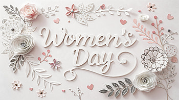 Celebrate Women's Day: Stunning Ultra, Women's Day, flower, celebration, decor HD wallpaper