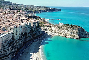 Spiagge Social Tropea, Beautiful beach, World's fourth, Periodico Informa HD wallpaper