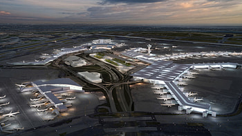 John F. Kennedy International Airport, JFK Airport, Overhaul plans, New York City HD wallpaper