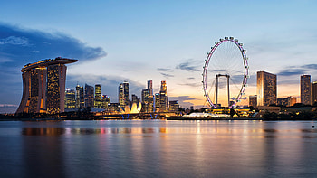 Singapore Travels, Iconic landmark, Luxury hotel, Stunning view HD wallpaper