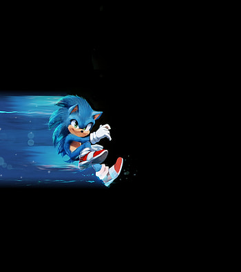 Sonic the Hedgehog, 2020 movie, art HD phone wallpaper