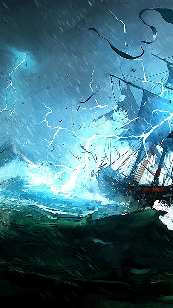 Ghost Ship, Enigmatic vessel, Mysterious journey, Haunting ry HD phone wallpaper