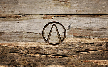 Borderlands 3 wooden logo, , wooden backgrounds, games brands, Borderlands 3 logo, creative, wood carving, Borderlands 3 HD wallpaper
