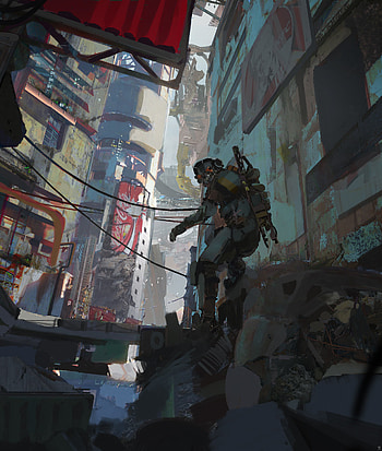 Soldier, artwork HD phone wallpaper