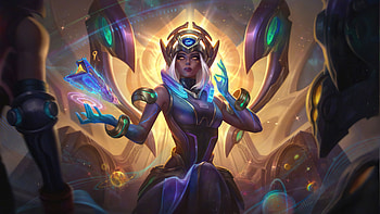 Karma character, League of Legends, game, queen HD wallpaper