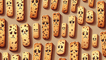 Homemade Biscotti Array, biscotti, cookie, face HD wallpaper