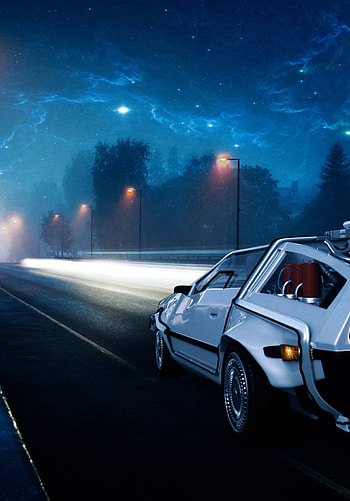 Delorean , choices, Futuristic design, Time travel theme HD phone wallpaper