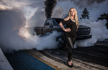Big Time Burnout, Mopar, Track, Black, Model HD wallpaper