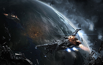 EVE Online, Space, Spaceship, Caldari, Space Battle / and Mobile Backgrounds HD wallpaper