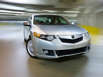 Auto, Acura, Cars, Front View, Speed, Style, Akura, 2008, Silver Metallic, Drift, Tsx HD wallpaper