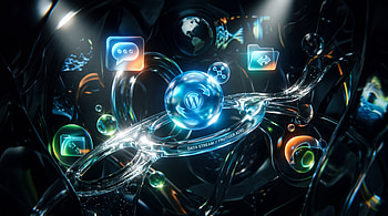 Frutiger Aero - Orbital UI, Technology HD wallpaper