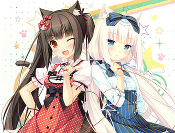 Nekopara, Anime, Chocola (Nekopara), Vanilla (Nekopara) HD wallpaper