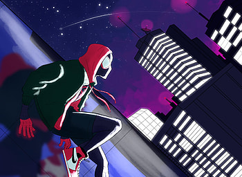 Spiderman In Queens, spiderman, superheroes, artwork, artist, digital-art, deviantart HD wallpaper
