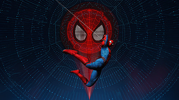 Spider Man Weaving His Web, spiderman, superheroes, artwork, artist, digital-art, art, deviantart HD wallpaper