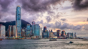 Victoria Harbor, Hong Kong HD wallpaper