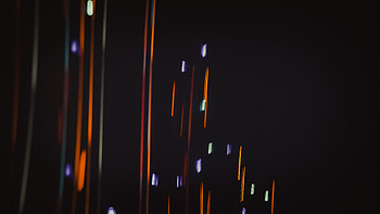 Minimal, colorful lines, lights, blur, dark HD wallpaper
