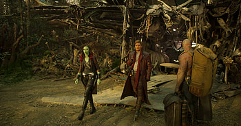 Zoe Saldana, Guardians Of The Galaxy, Earth role, Vol 2 HD wallpaper