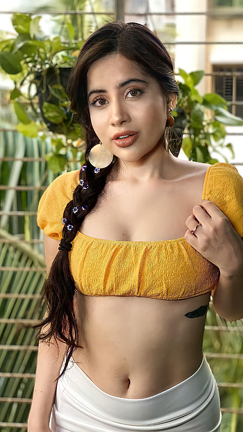 Urfi Javed, navel HD phone wallpaper