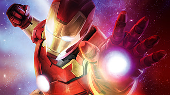 Iron Man Colorful Art, iron-man, superheroes, artwork, artist, deviantart HD wallpaper