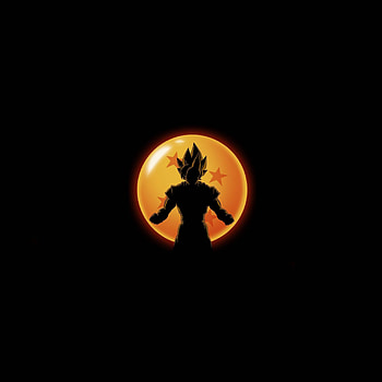Goku, anime, dark HD phone wallpaper