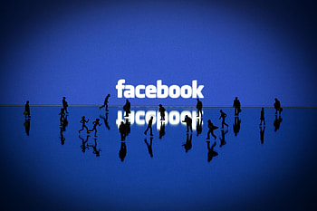 Facebook, Social media platform, Background , Online shopping HD wallpaper