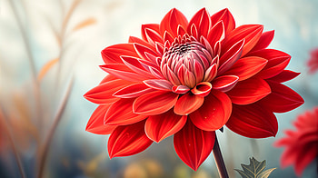 Vibrant Red Flower - Ultra, red flower, flower, red, Bloom, nature HD wallpaper