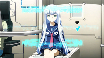soul and heart of submarine I 401, girl, anime, long hair, submarine HD wallpaper