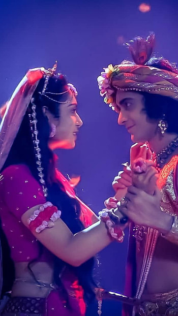 Radha Krishna Serial , Beautiful, Radha Krishna HD phone wallpaper